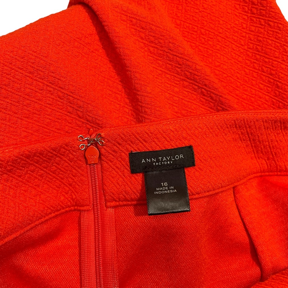 ANN TAYLOR Skirt, Orange NWOT